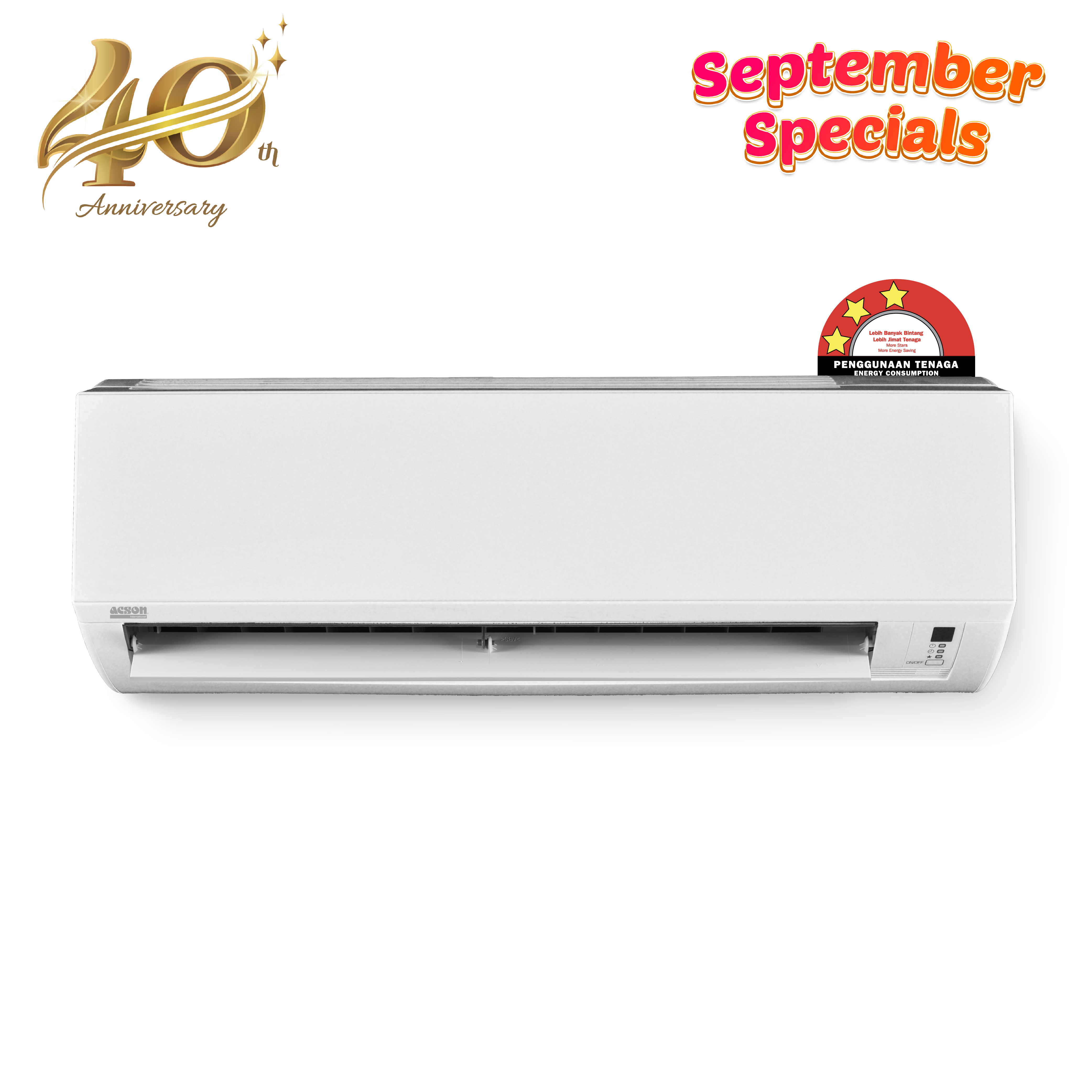 AVO Non-Inverter (1.0HP) Air Conditioner R32