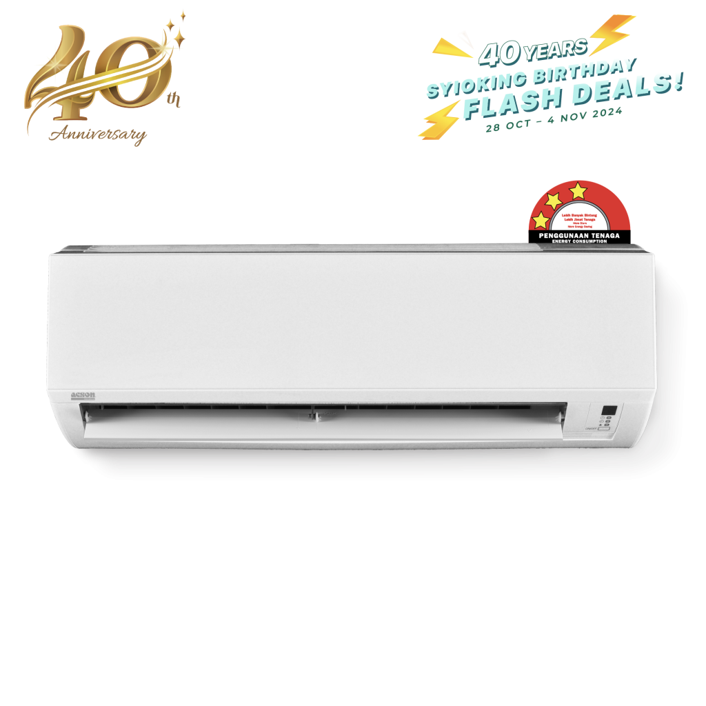 AVO Non-Inverter (1.0HP) Air Conditioner R32