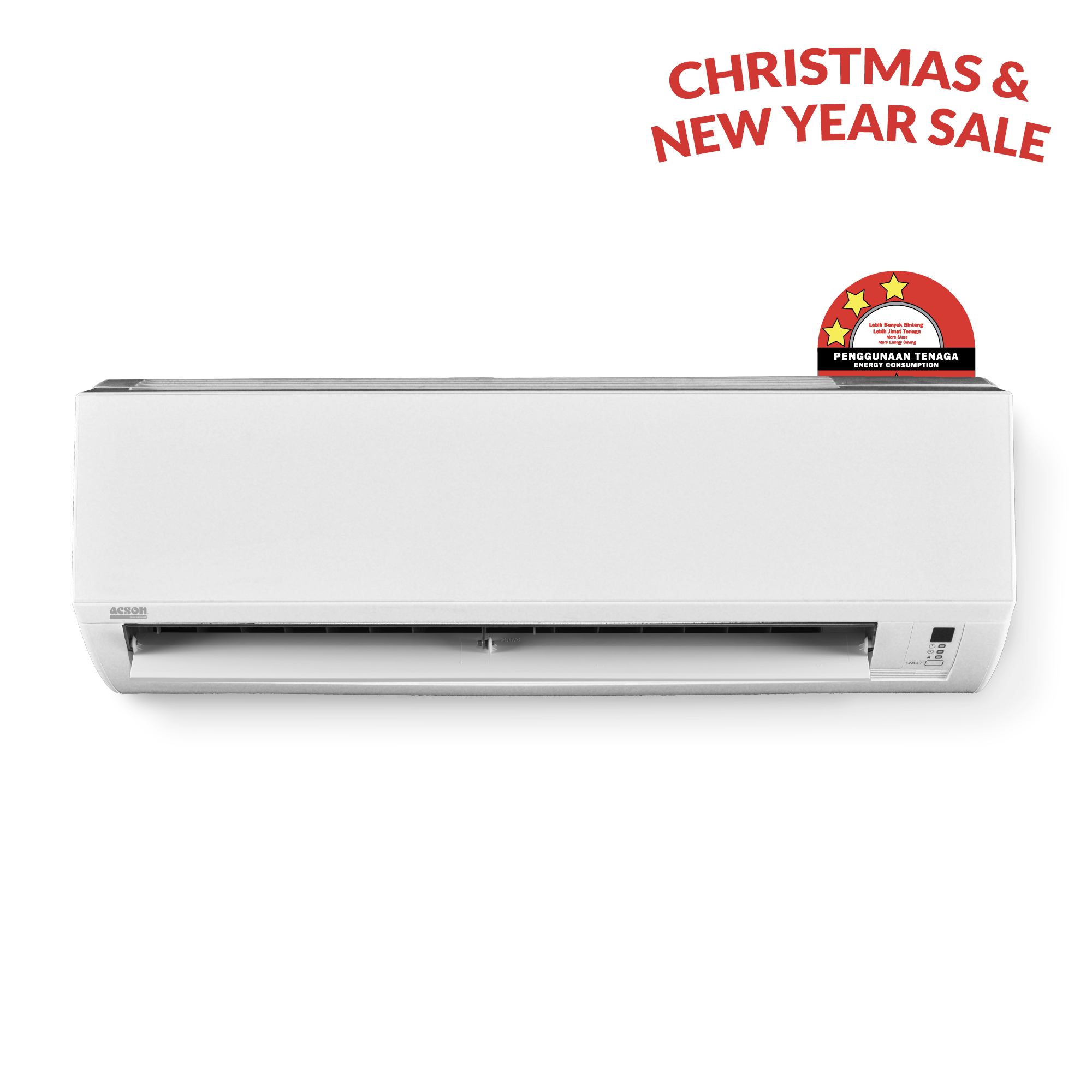 AVO Non-Inverter (1.0HP) Air Conditioner R32