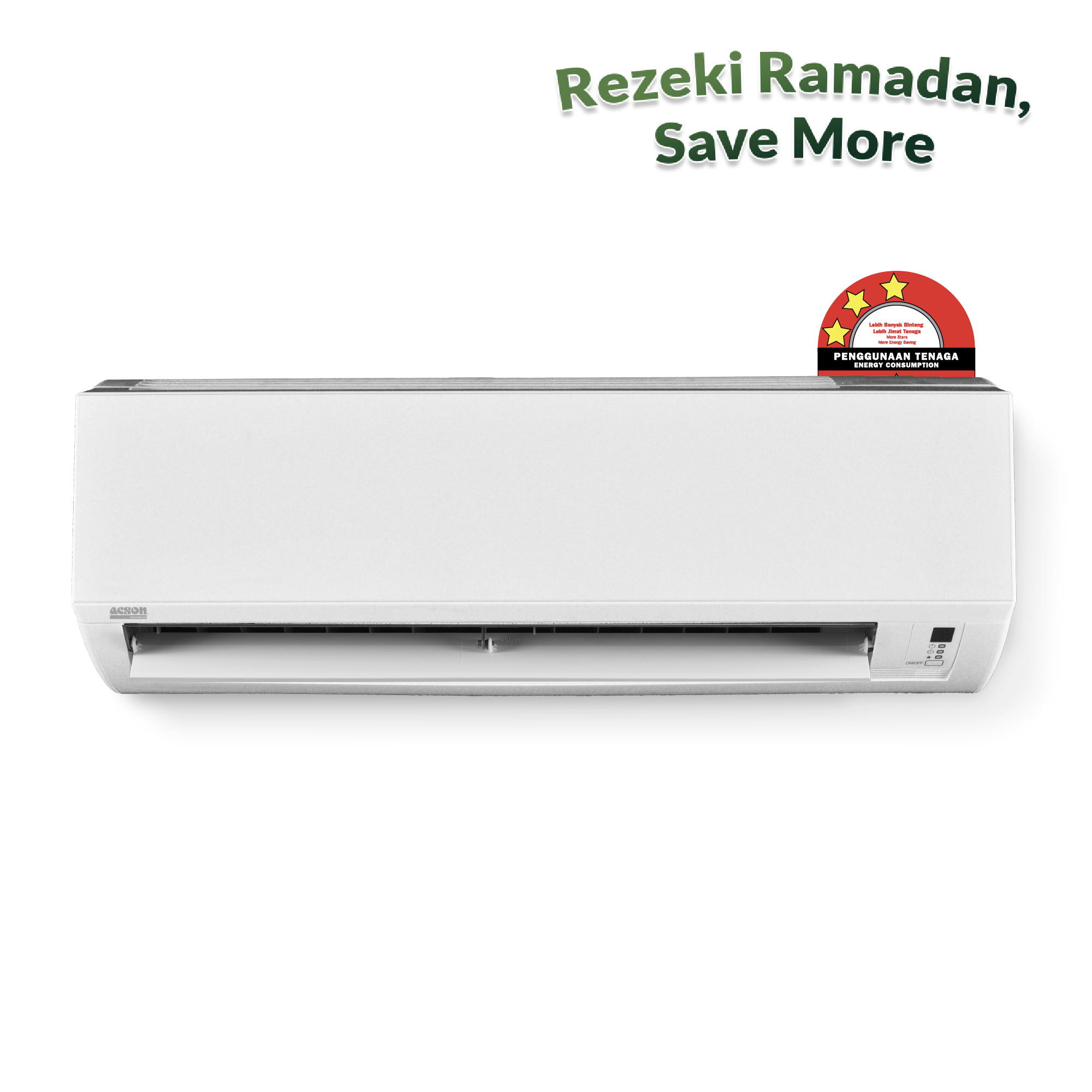 AVO Non-Inverter (1.0HP) Air Conditioner R32