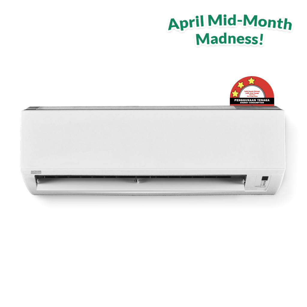 AVO Non-Inverter (1.0HP) Air Conditioner R32