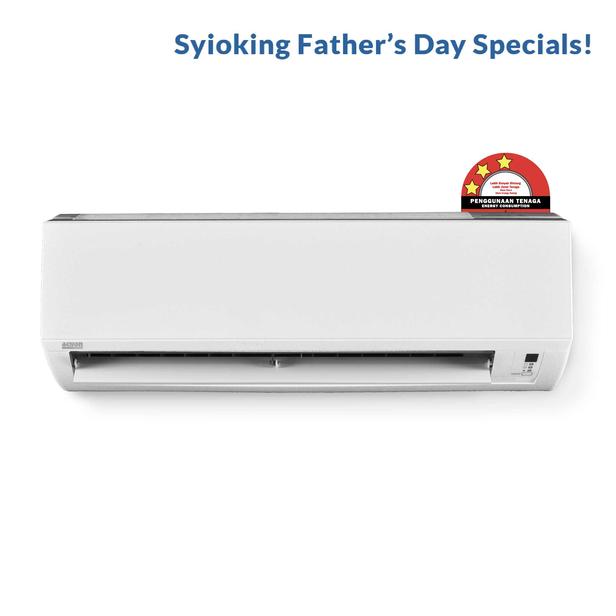 AVO Non-Inverter (1.0HP) Air Conditioner R32