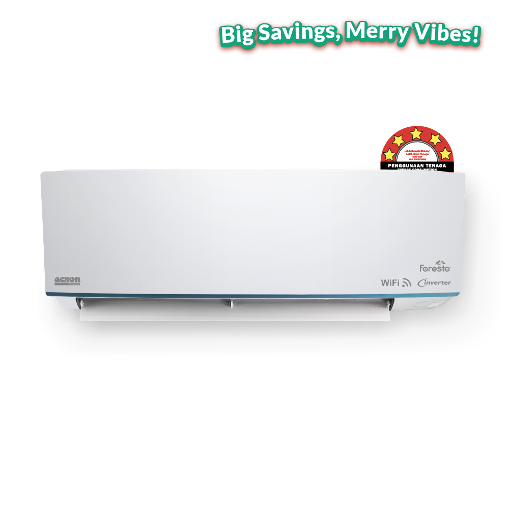 AVORY Premium Inverter (1.0HP) Air Conditioner R32 WiFi