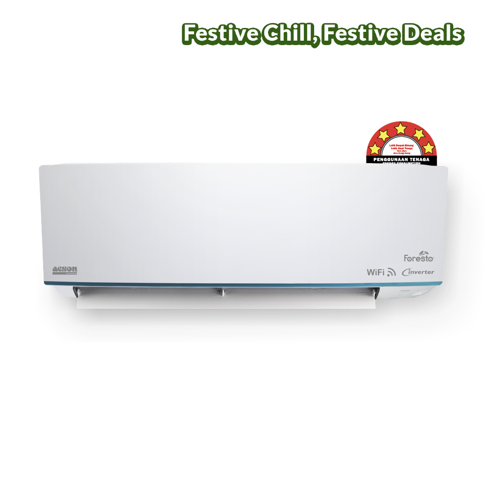 AVORY Premium Inverter (1.0HP) Air Conditioner R32 WiFi