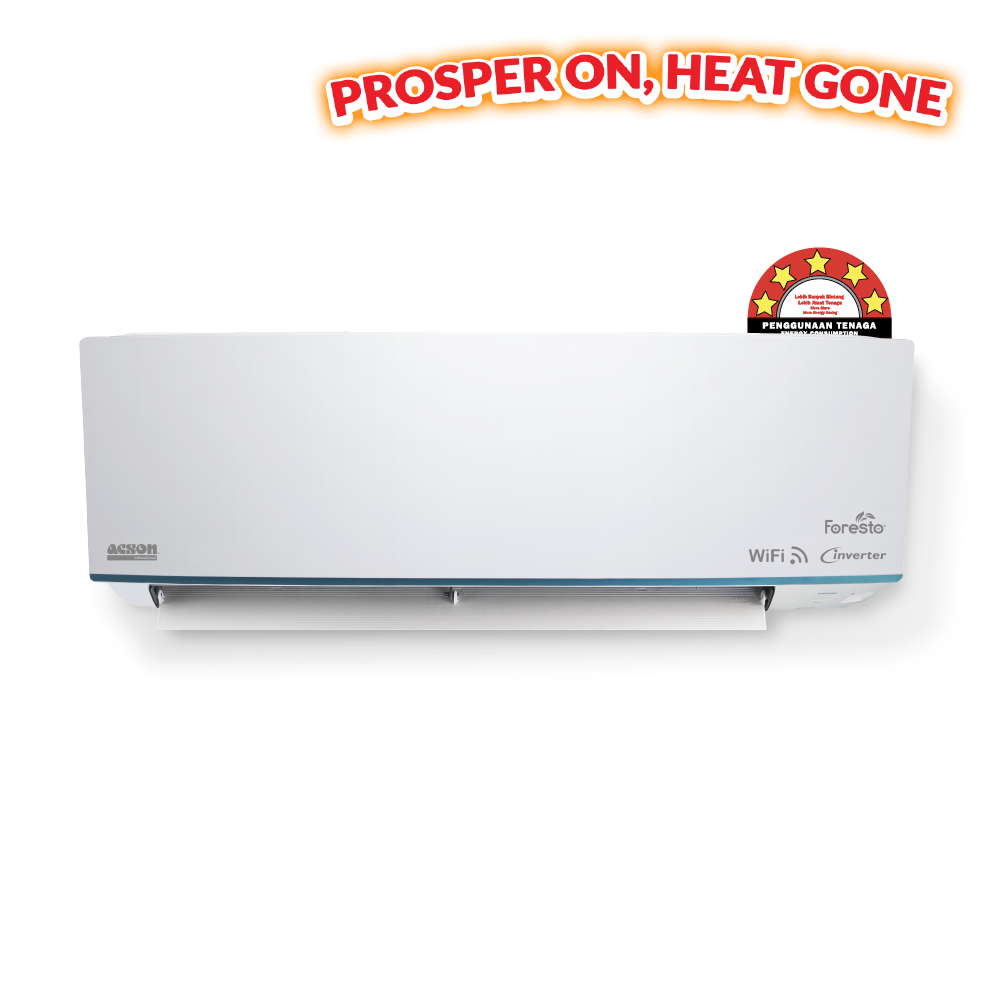 AVORY Premium Inverter (1.0HP) Air Conditioner R32 WiFi