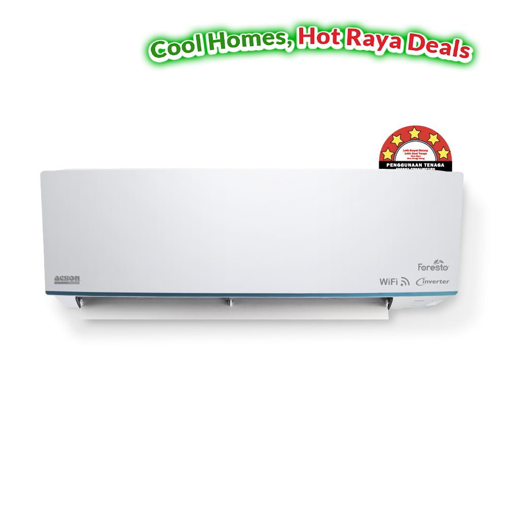 AVORY Premium Inverter (1.0HP) Air Conditioner R32 WiFi