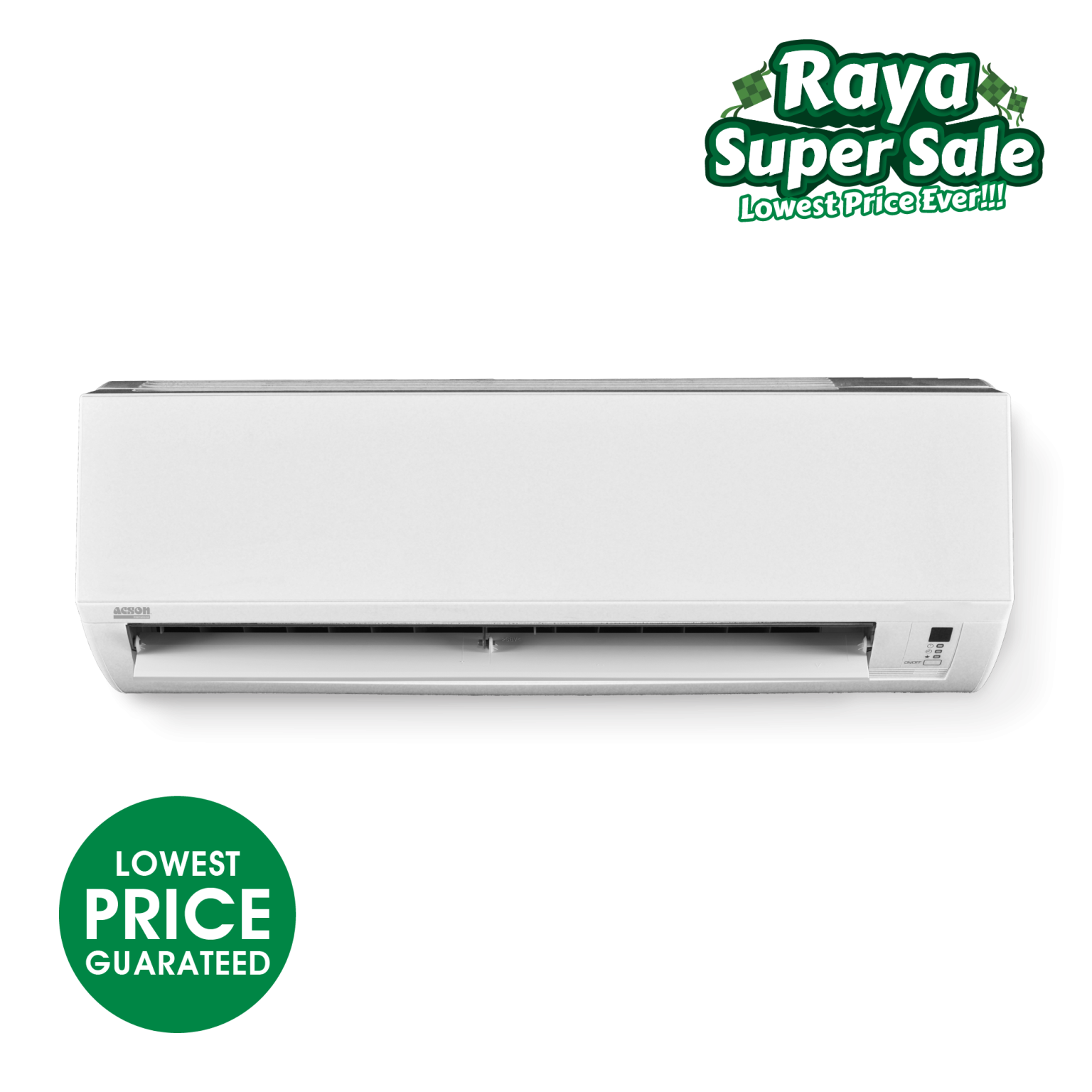 REINO+ Inverter (1.0HP) Air Conditioner R32 WiFi Acson Online Store