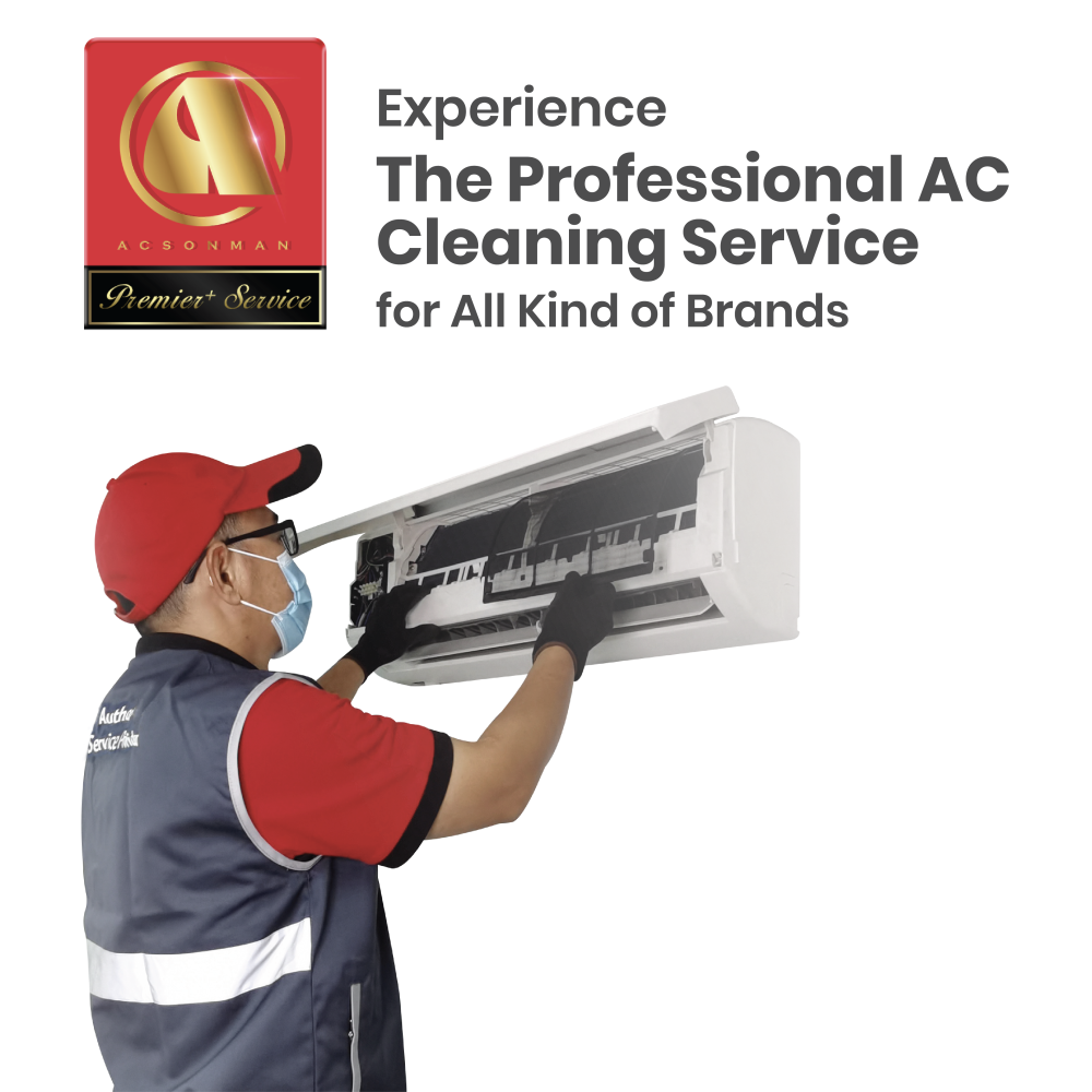 [AMSSSP] Cleaning Service - Wall Mounted (Indoor + Outdoor Unit)
