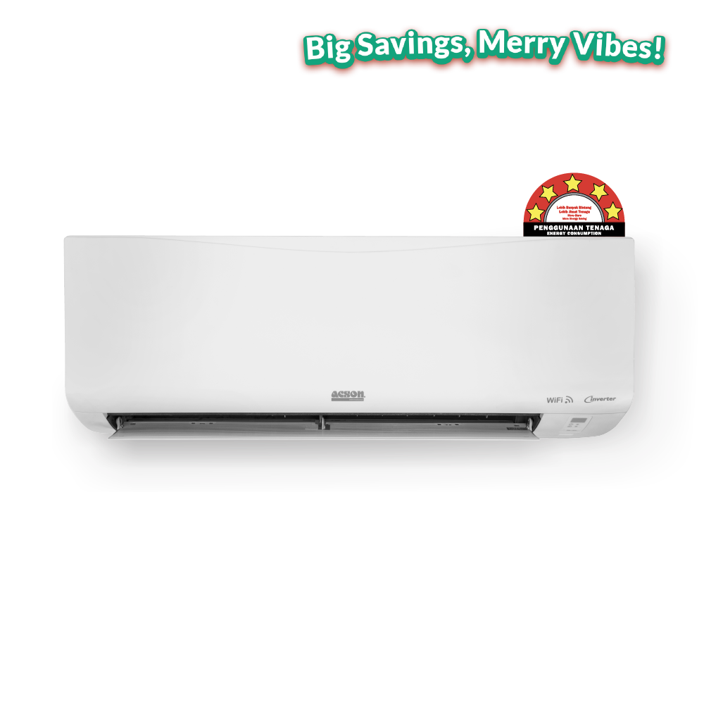 REINO+ Inverter (1.0HP) Air Conditioner R32 WiFi
