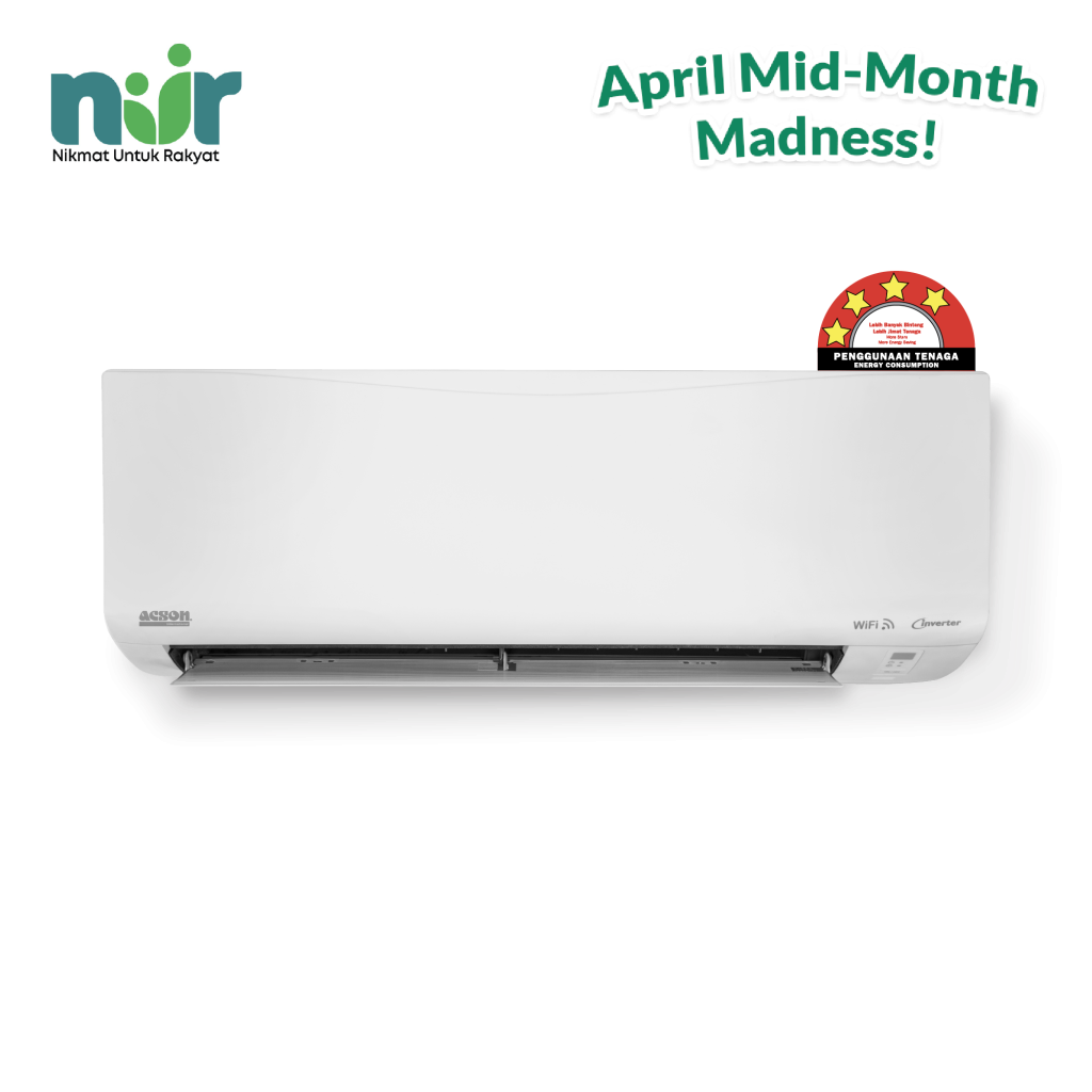 REINO Inverter (1.0HP) Air Conditioner R32 WiFi