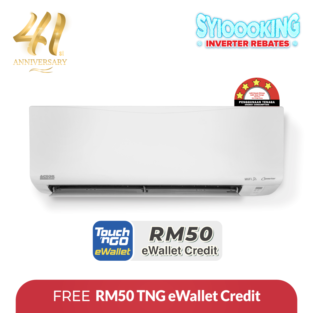 REINO Inverter (1.0HP) Air Conditioner R32 WiFi