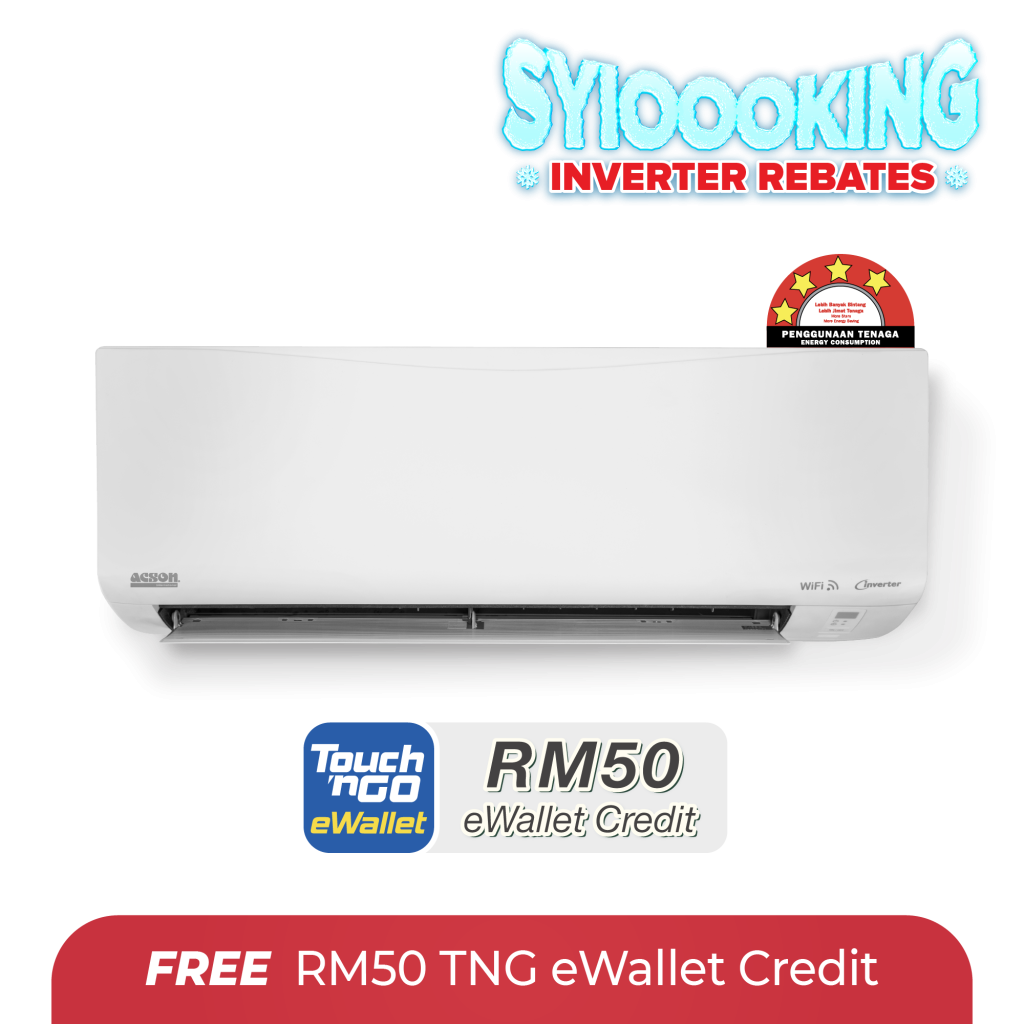 REINO Inverter (1.0HP) Air Conditioner R32 WiFi