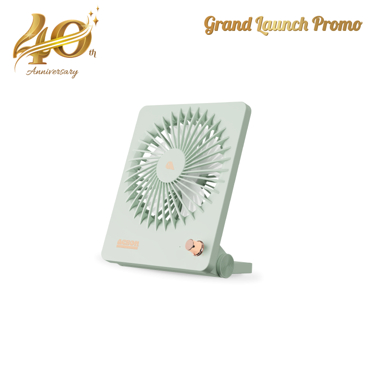 Mini USB Table Fan (Pastel Green) Acson Online Store
