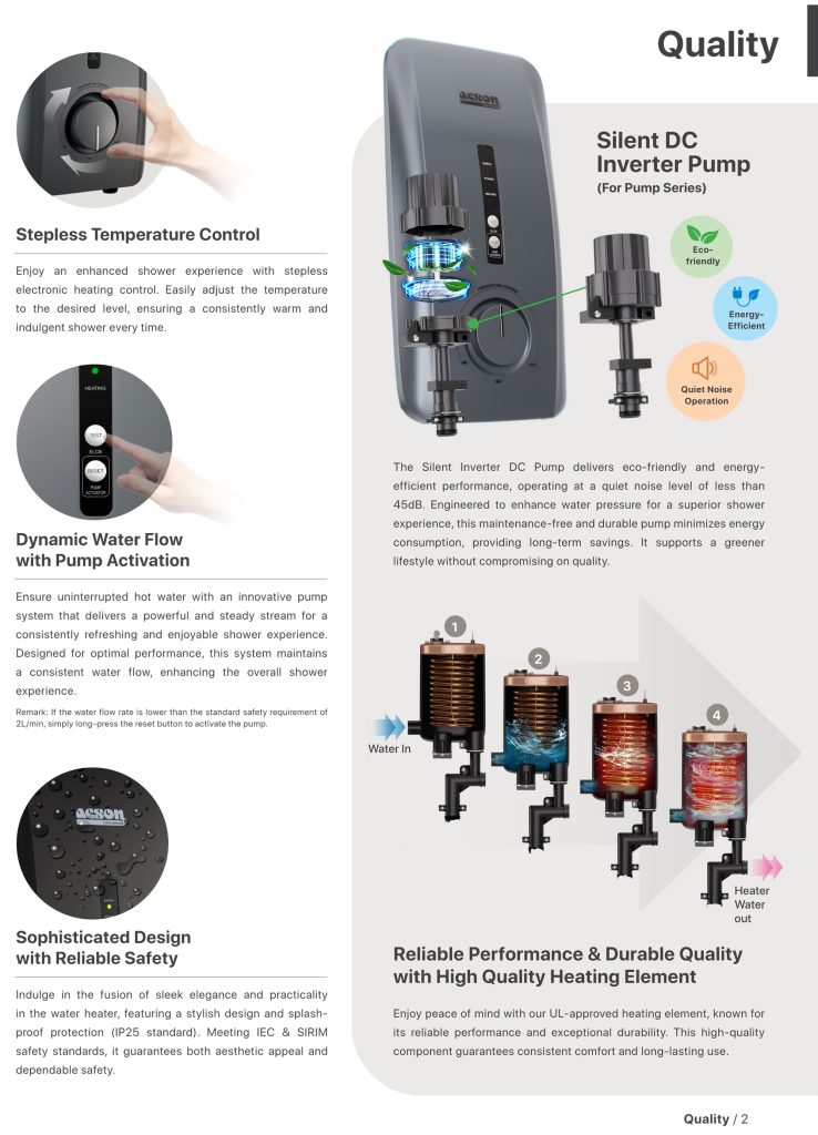 Water Heater (DC Pump Series) - Acson Online Store