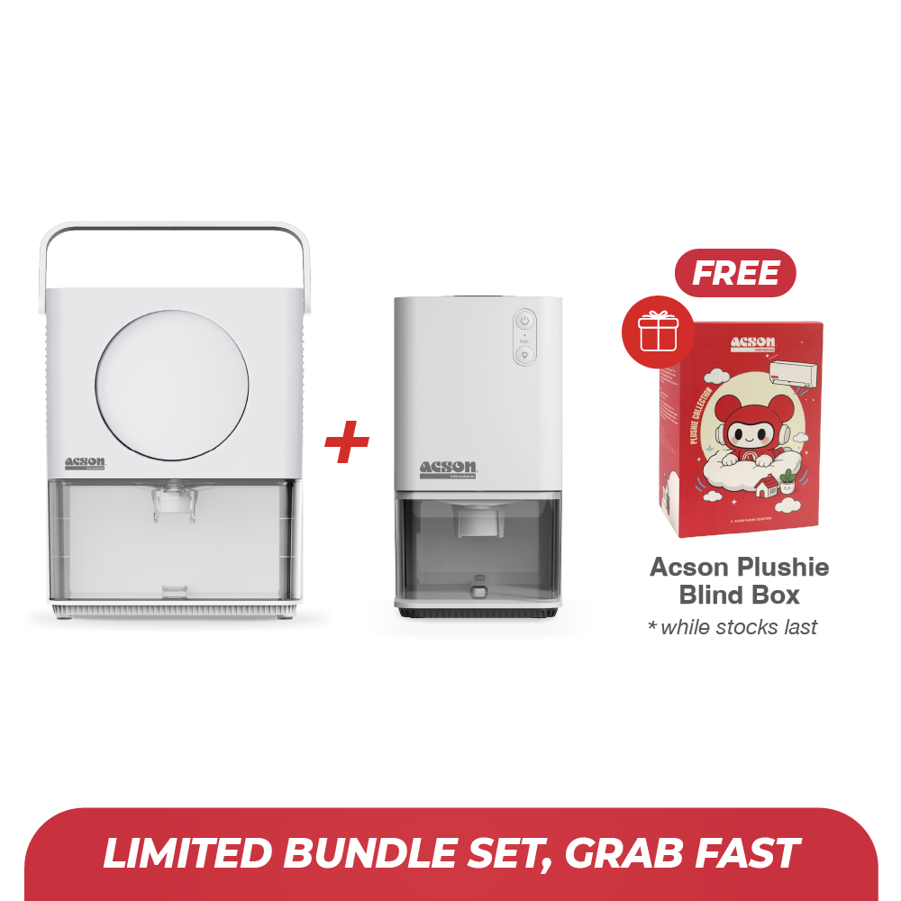 Bundle set - Dehumidifier + Portable Dehumidifier