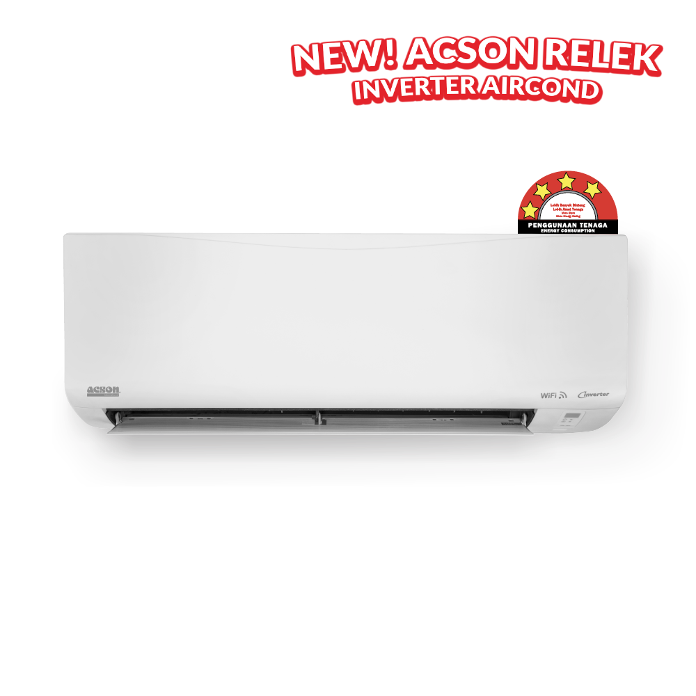 Relek Inverter (1.0HP) Air Conditioner R32 WiFi