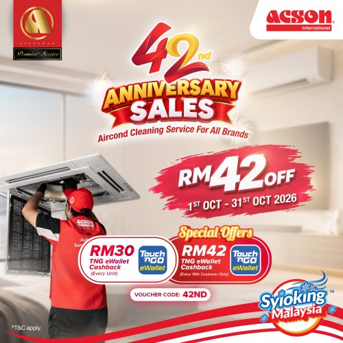 Cleaning Service - Ceiling Cassette (Indoor Unit Only)