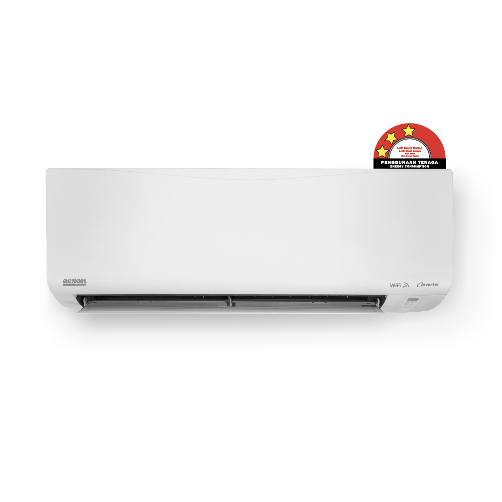 Acson Wall Mounted Relek Air Conditioner 3 Star Acson Relek Inverter (2.0HP) Air Conditioner R32 WiFi